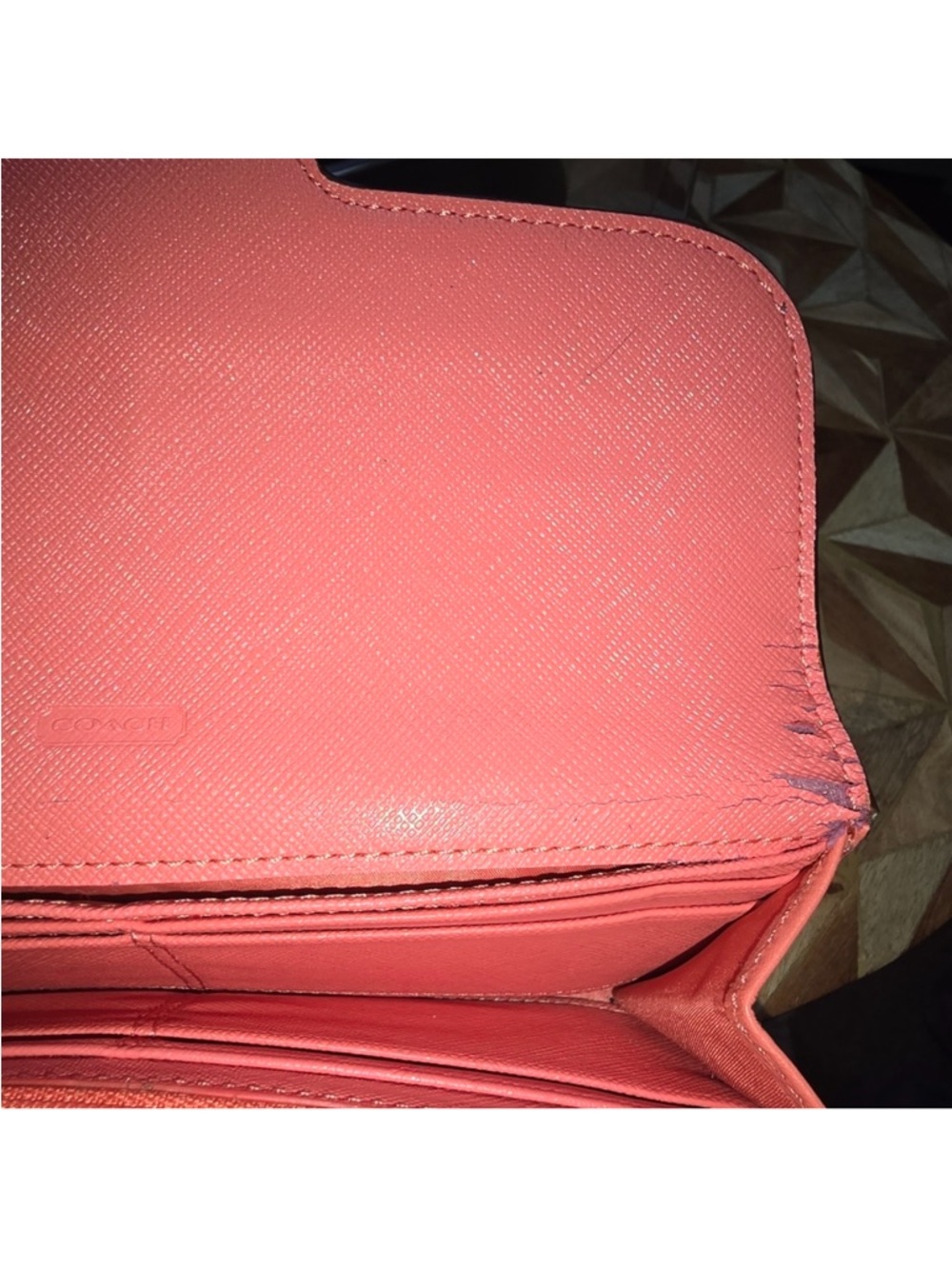 Coach Coral Taylor Slim Envelope Wallet - Picture 10 of 12